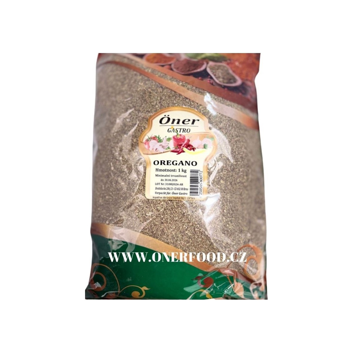 Oregano sušené drhnuté 1 kg