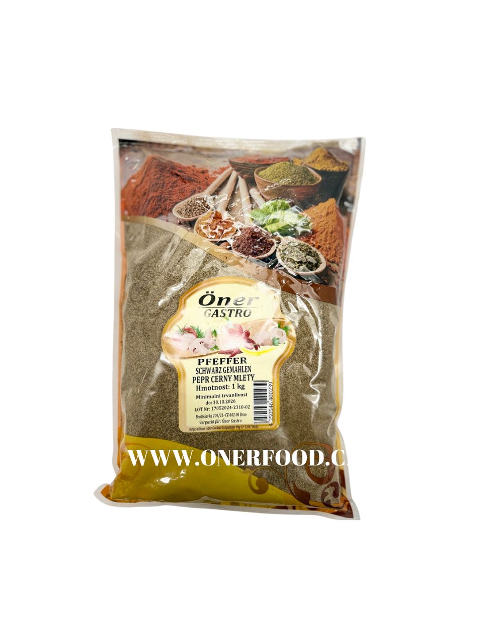 Pepř černý koření 1 kg