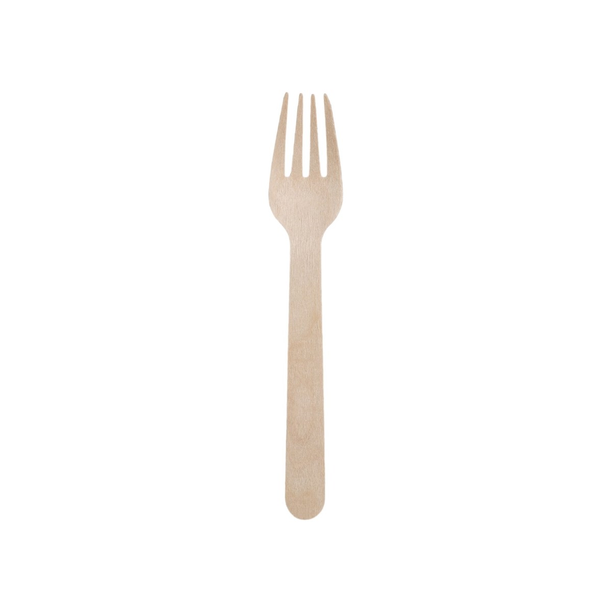 Dřevěná vidlička FSC 16 cm, 100 ks