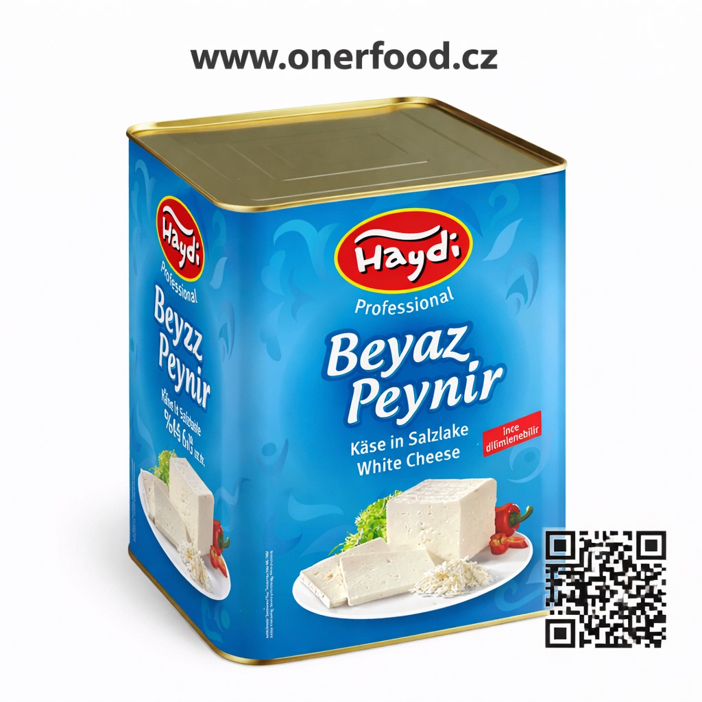 HAYDI BALKÁNSKÝ SÝR 50 % 21 KG (NETTO 15 KG) – TENEKÉ BALENÍ