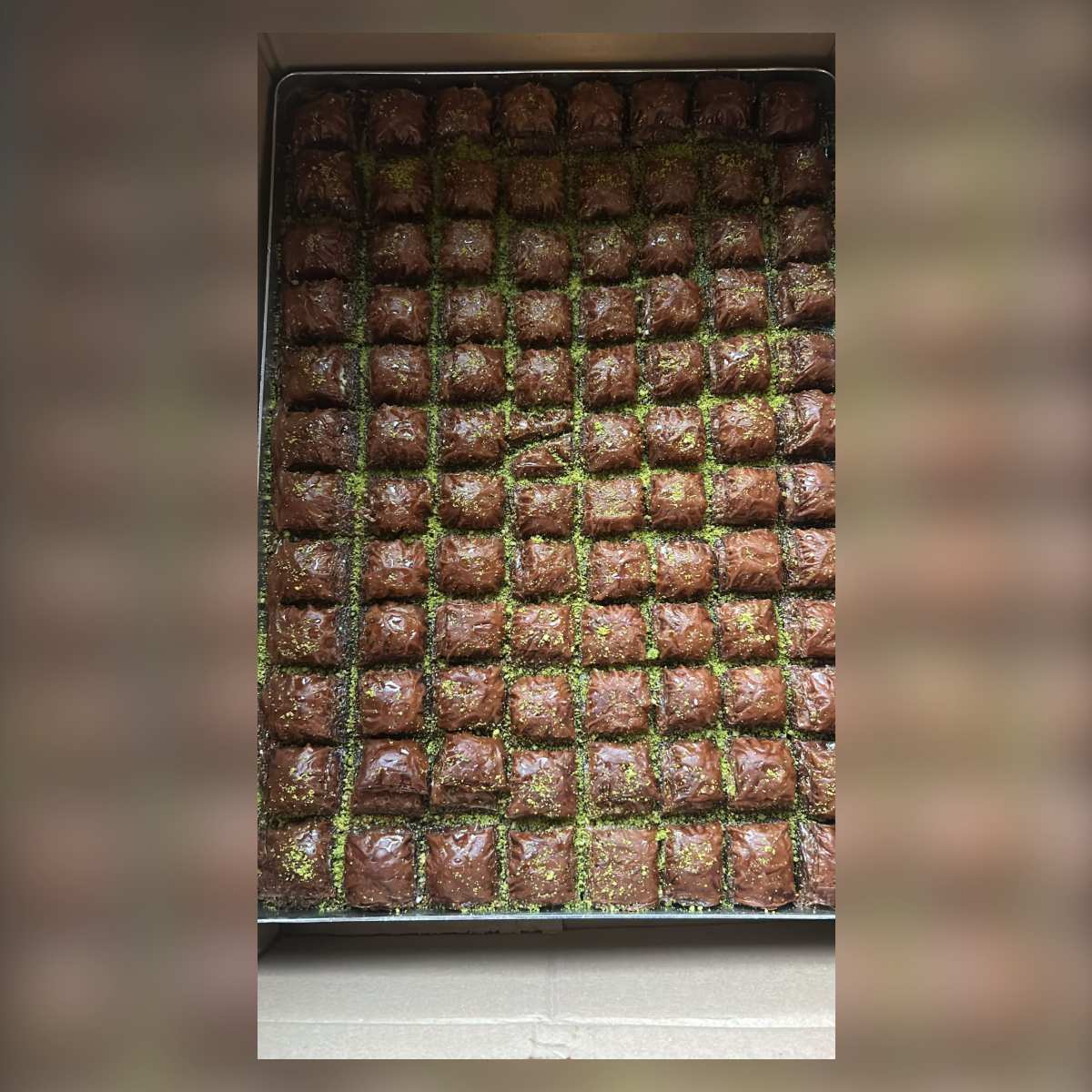Čokoládová baklava turecká