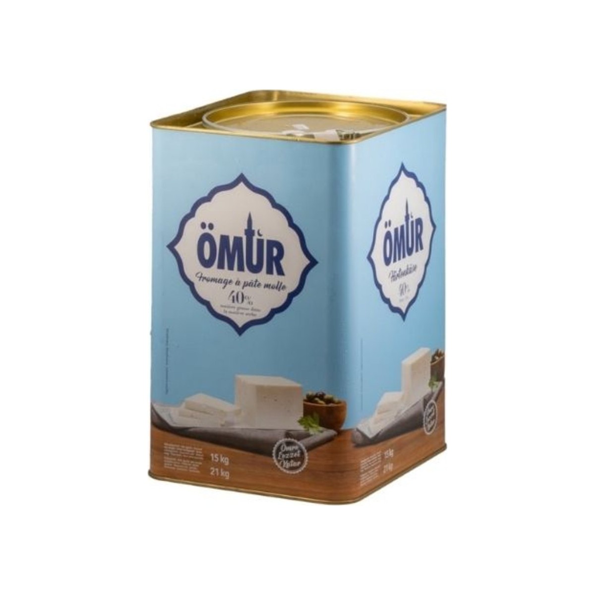 Ömür balkánský sýr 50% 21 kg