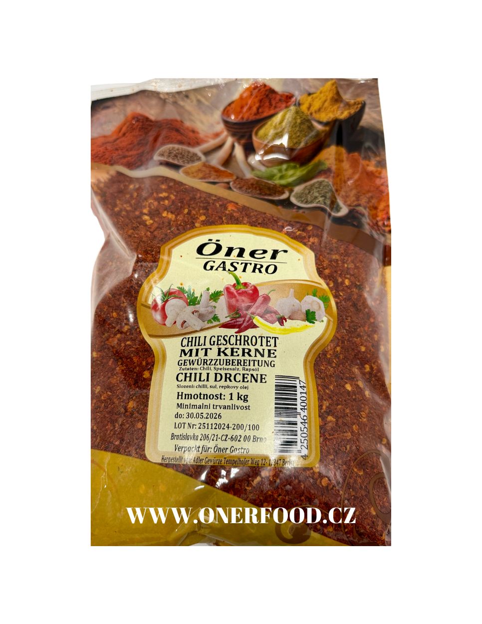 Chilli koření 1 kg